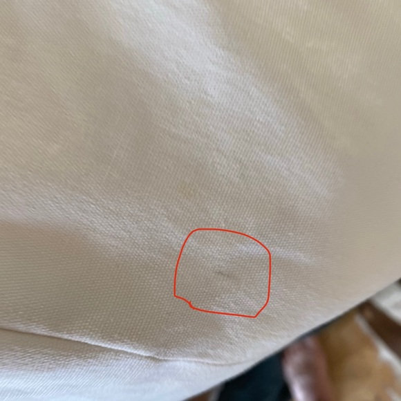 Chloe white cotton straight leg pants sz 44 - Picture 9 of 9